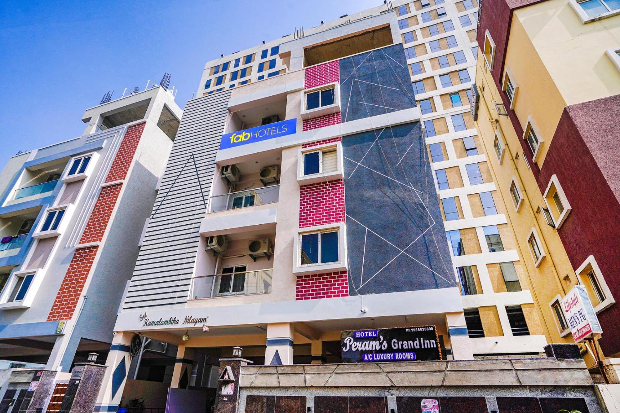 Fabhotel Perams Grand Inn - Hitech City Haidarábád Kültér fotó